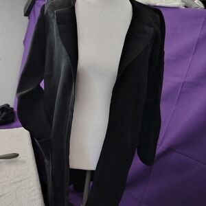 Elegant Black Women's Cardigan